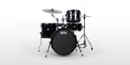 Natal DNA Stealth 4-Piece 18in Drum Kit - Silent Cymbals - Mesh Heads