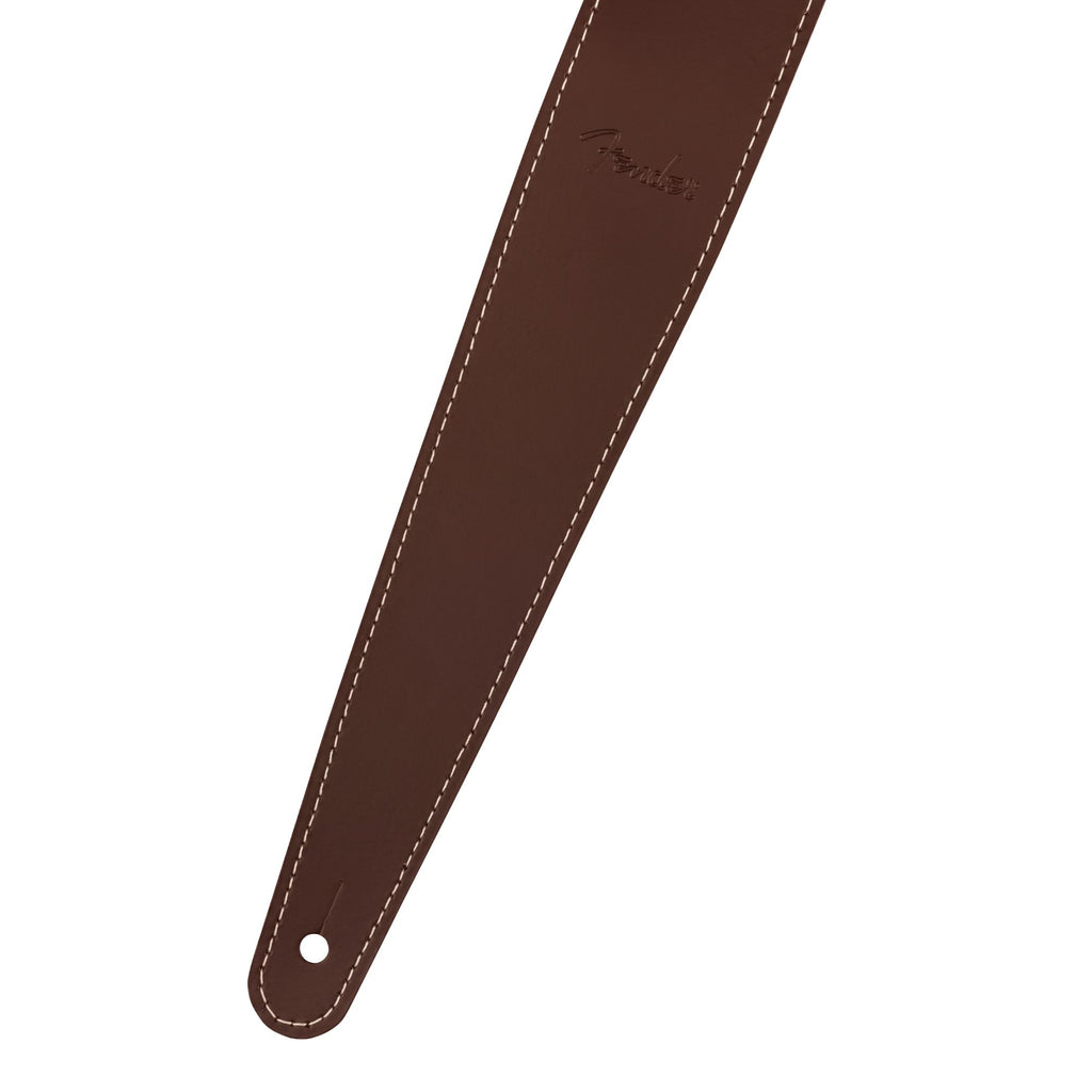 Fender Essentials 2" Leather Strap in Brown