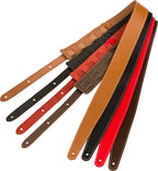 Fender Essentials 2" Leather Strap in Brown