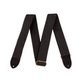 Fender Cotton/Leather Guitar Strap in Black