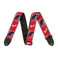Fender Monogrammed 2in Guitar Strap in Red/White/Blue