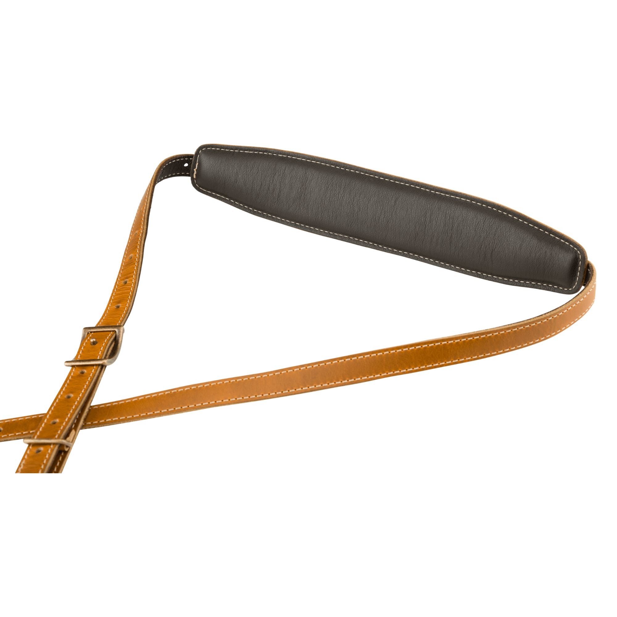 Fender Vintage Saddle Guitar Strap in Butterscotch