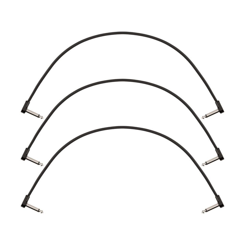 Fender Blockchain 16" Patch Cable (3pk) Angle/Angle
