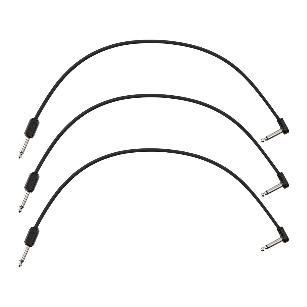 Fender Blockchain 16" Patch Cable 3-Pack Straight/Angle