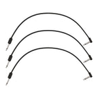 Fender Blockchain 16" Patch Cable 3-Pack Straight/Angle