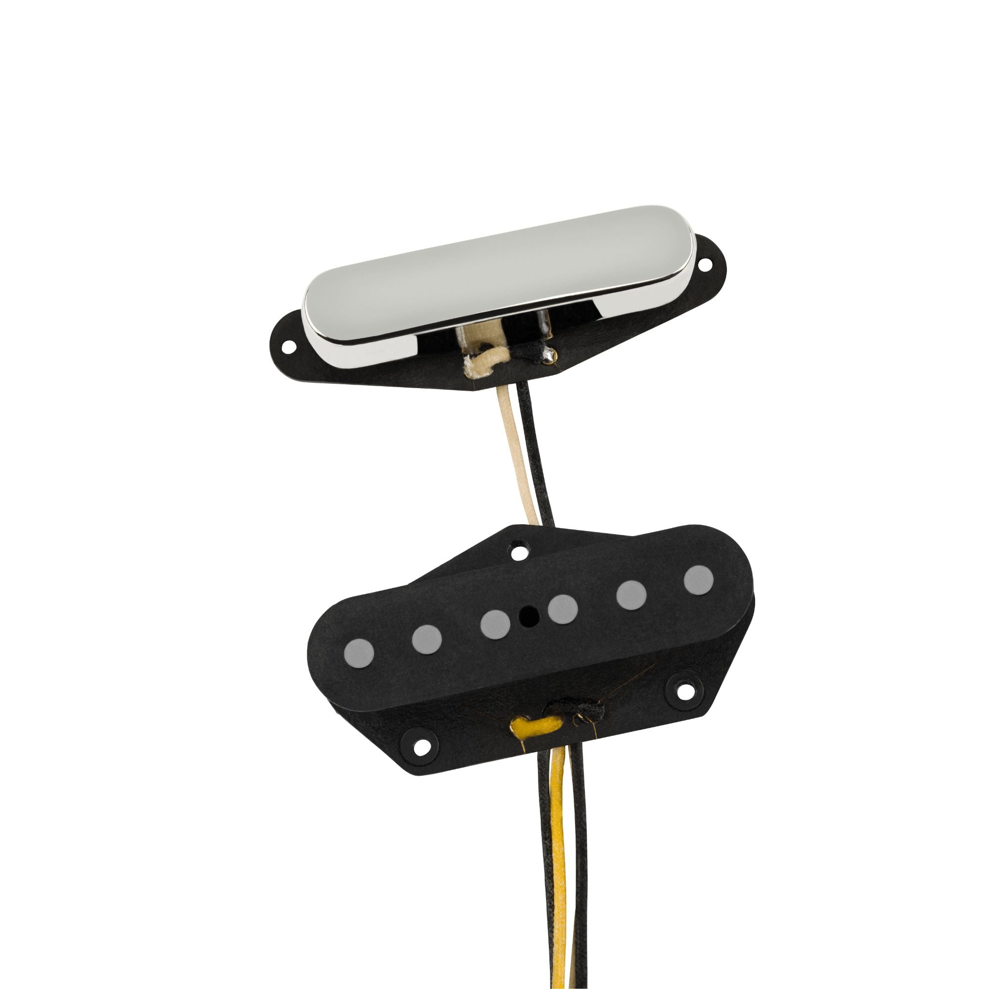 Fender Pure Vintage '51 Telecaster pickup set with two single-coil pickups for electric guitar, vintage-style design.