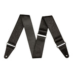 Fender Tooled Leather 2in Guitar Strap in Black