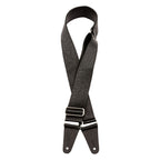 Fender Tooled Leather 2in Guitar Strap in Black