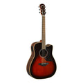 Yamaha A1R Dreadnought Acoustic Guitar with Rosewood Back & Sides & Pickup in Brown Sunburst