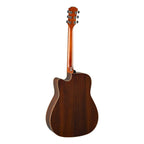 Yamaha A1R Dreadnought Acoustic Guitar with Rosewood Back & Sides & Pickup in Brown Sunburst