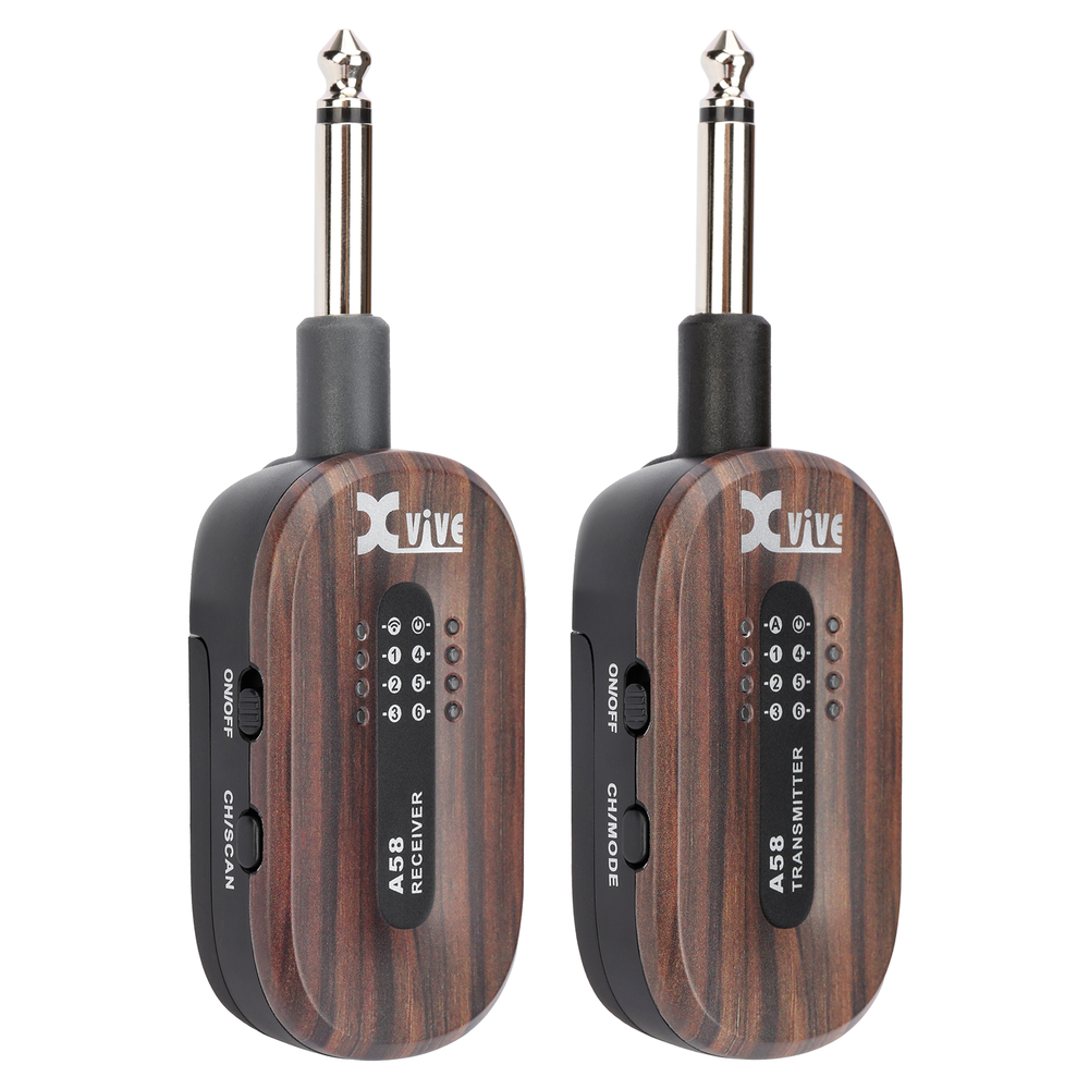 XVIVE A58 ROSEWOOD GUITAR WIRELESS 5.8GHZ