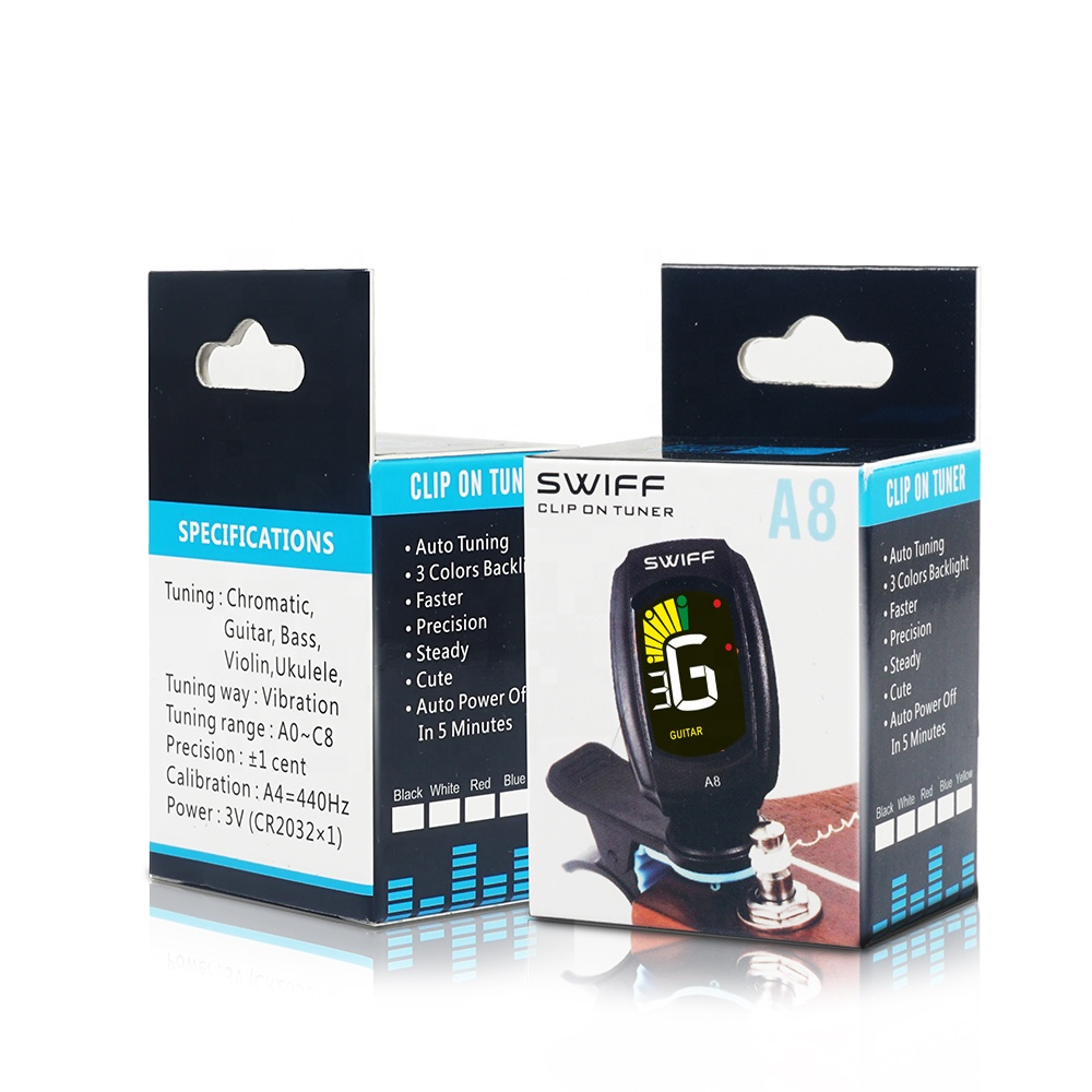 Swiff Audio A8 Large Colour Display Chromatic Tuner