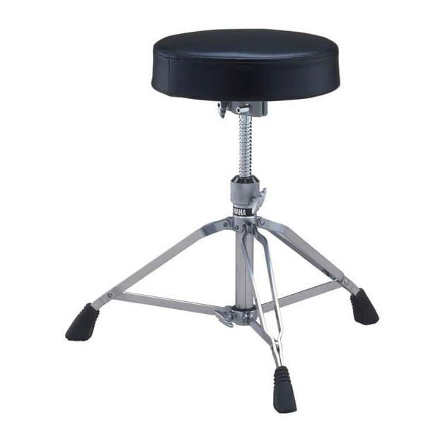 Yamaha DS840 drum throne with padded seat and adjustable height for comfortable drumming sessions.