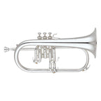 Yamaha YFH631GS Silver Plated Flugelhorn Gold-Brass Bell