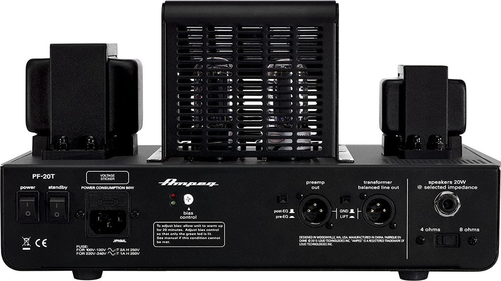 Ampeg Portaflex PF-20T All-Tube Ultra-Compact Bass Head (20w) (PF20T)