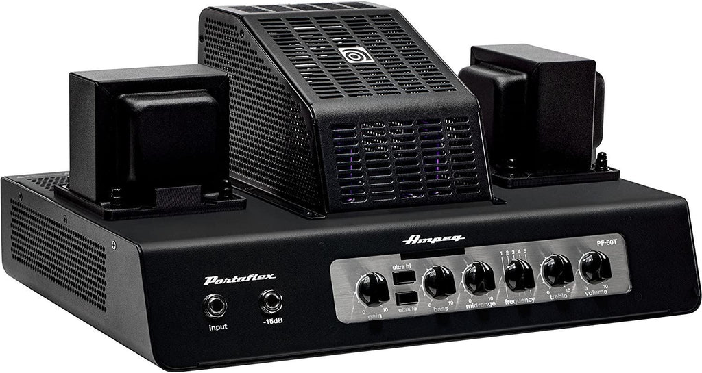 Ampeg PF-50T Portaflex Series All-Tube Ultra-Compact Bass Head at 4 or 8ohms (50w)