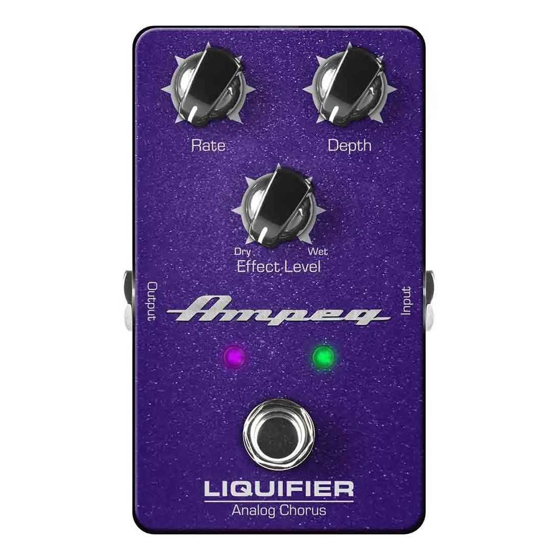 Ampeg Liquifier Analogue Chorus Guitar Effects Pedal