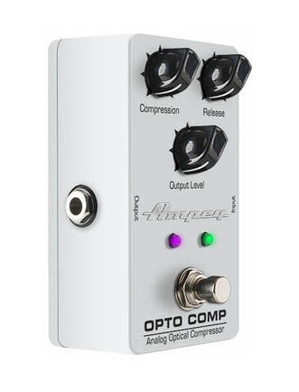 Ampeg Opto Comp Analog Optical Compressor Guitar Effects Pedal