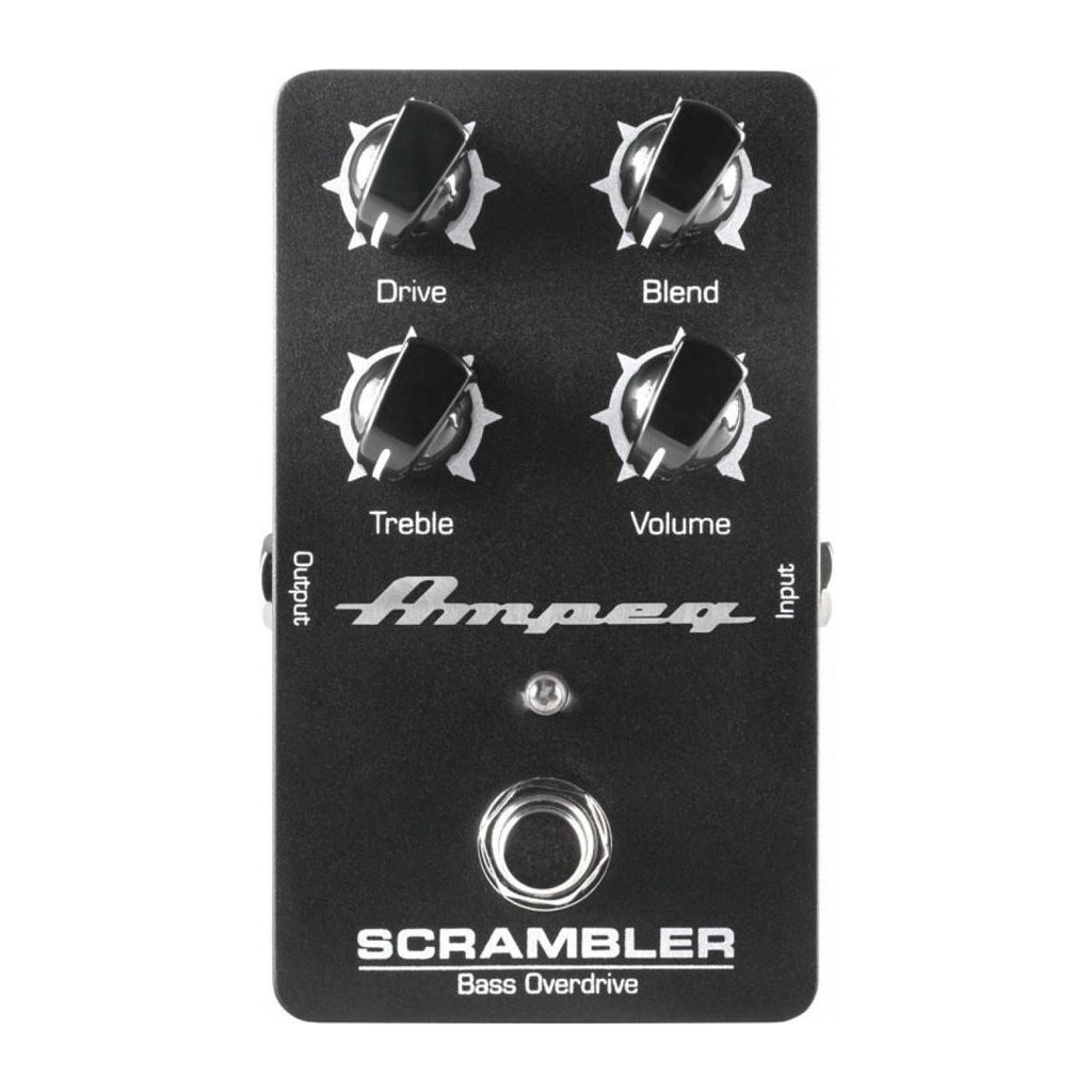 Ampeg Scrambler Bass Overdrive Guitar Effects Pedal