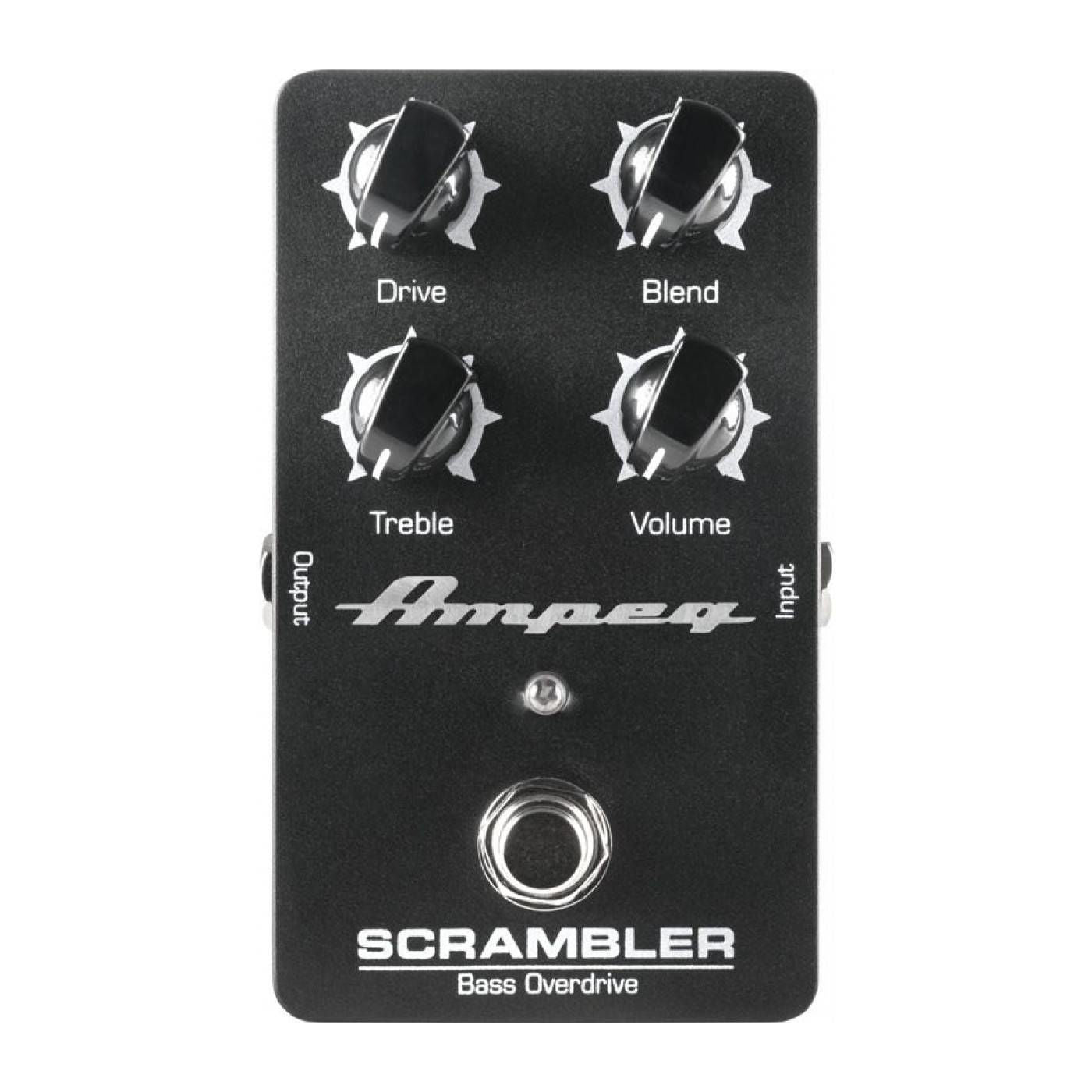 Ampeg Scrambler Bass Overdrive Guitar Effects Pedal