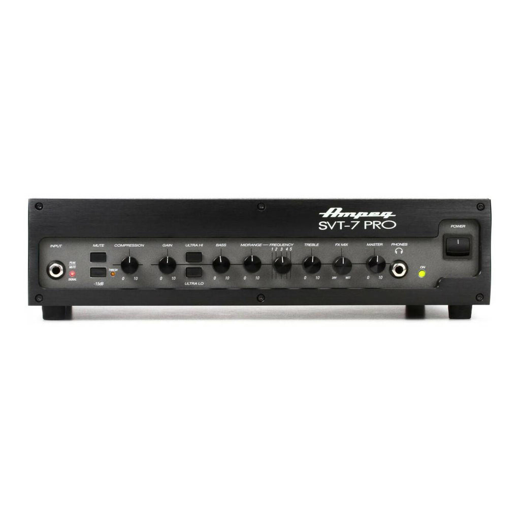 Ampeg SVT-7PRO Bass Amp Head with Tube Preamp & Class D Power Amp