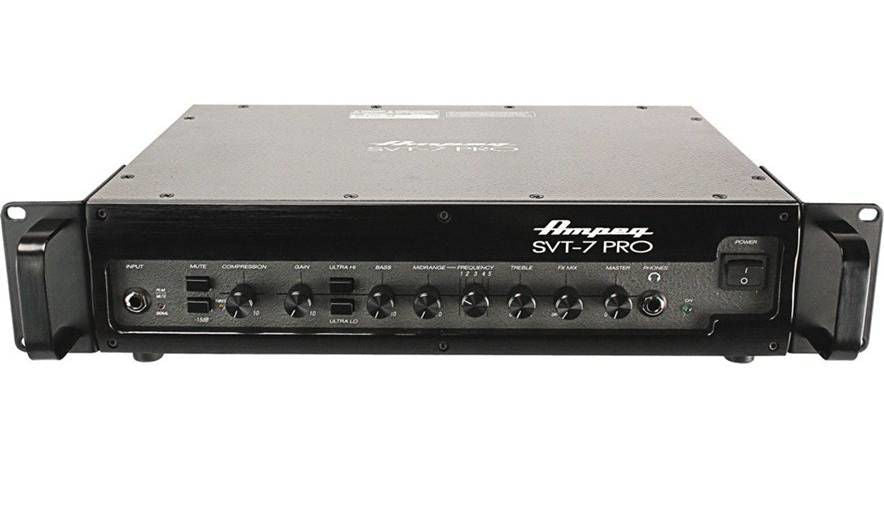 Ampeg SVT-7PRO Bass Amp Head with Tube Preamp & Class D Power Amp