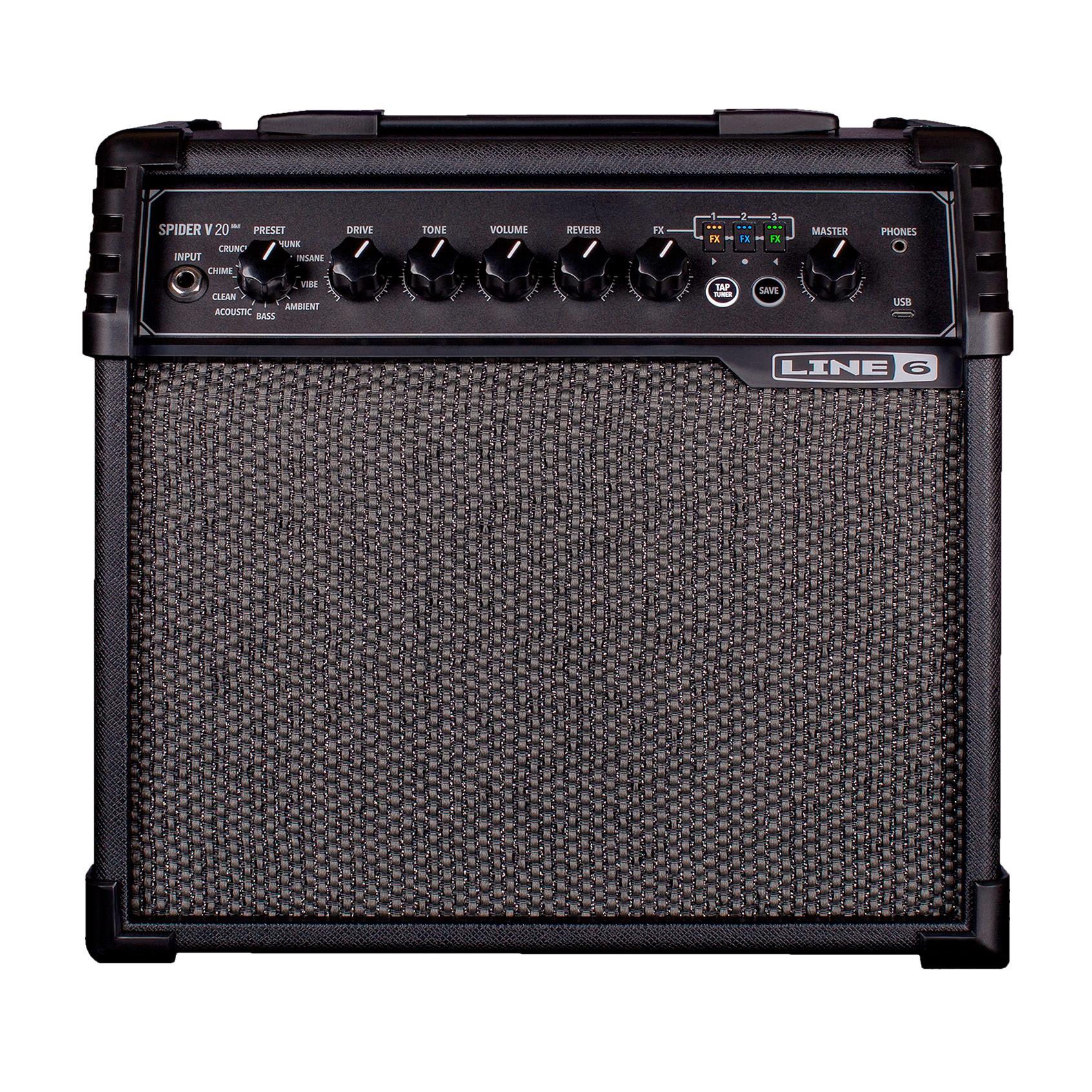 Line 6 Spider V 20 MKII 1x8 Guitar Amp