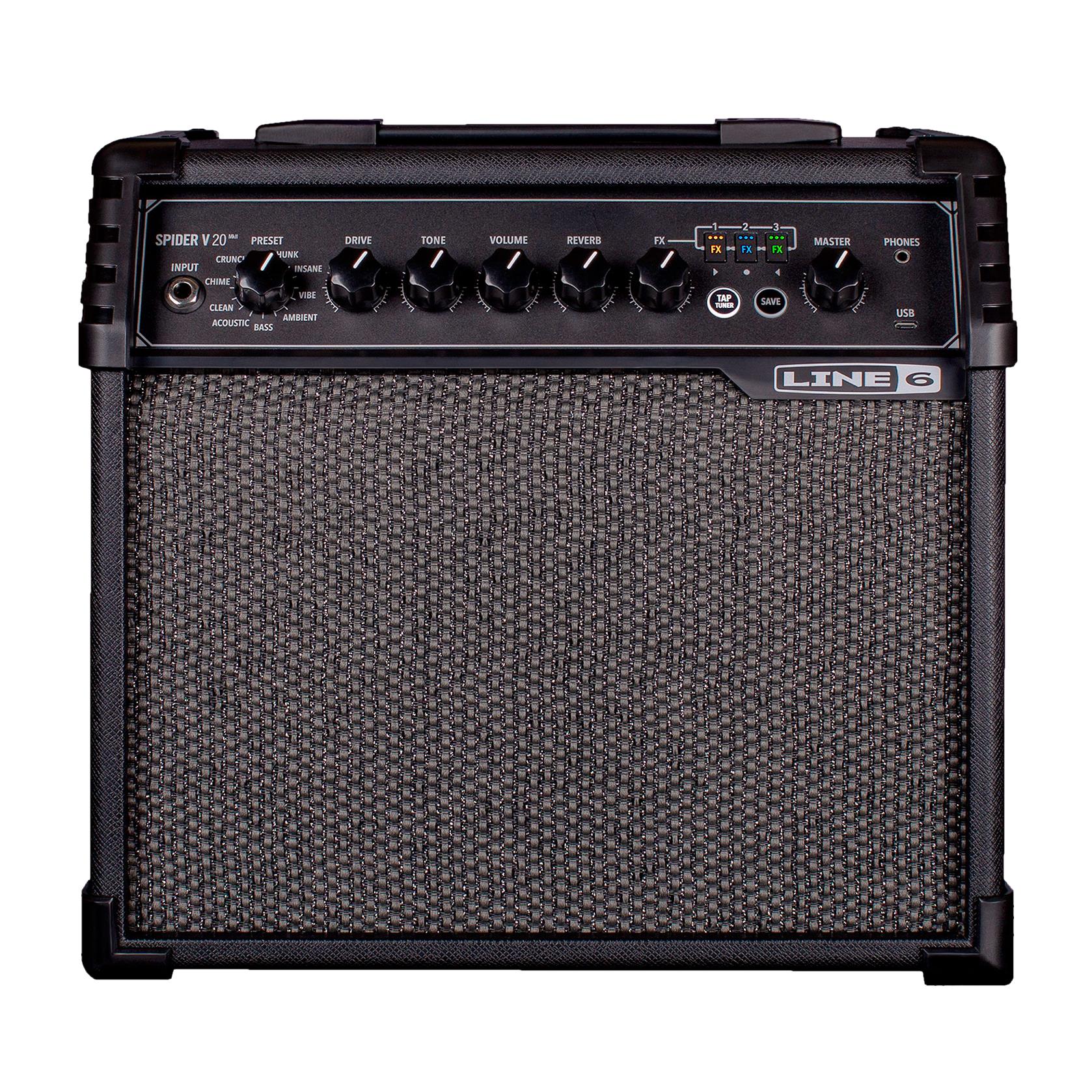 Line 6 Spider V 20 MKII 1x8 Guitar Amp