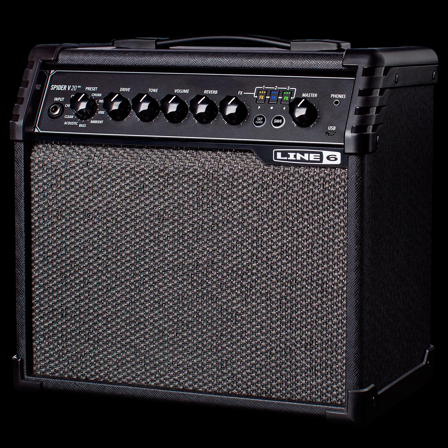 Line 6 Spider V 20 MKII 1x8 Guitar Amp