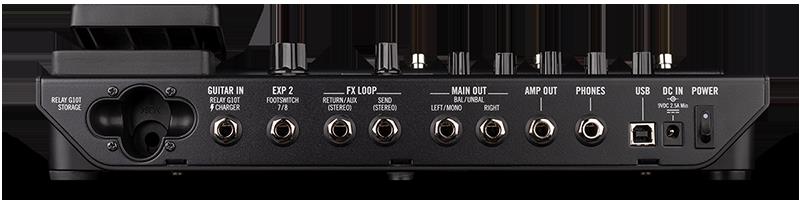 Line 6 POD Go Wireless Guitar multi-effects processor with G10TII transmitter on a plain background.