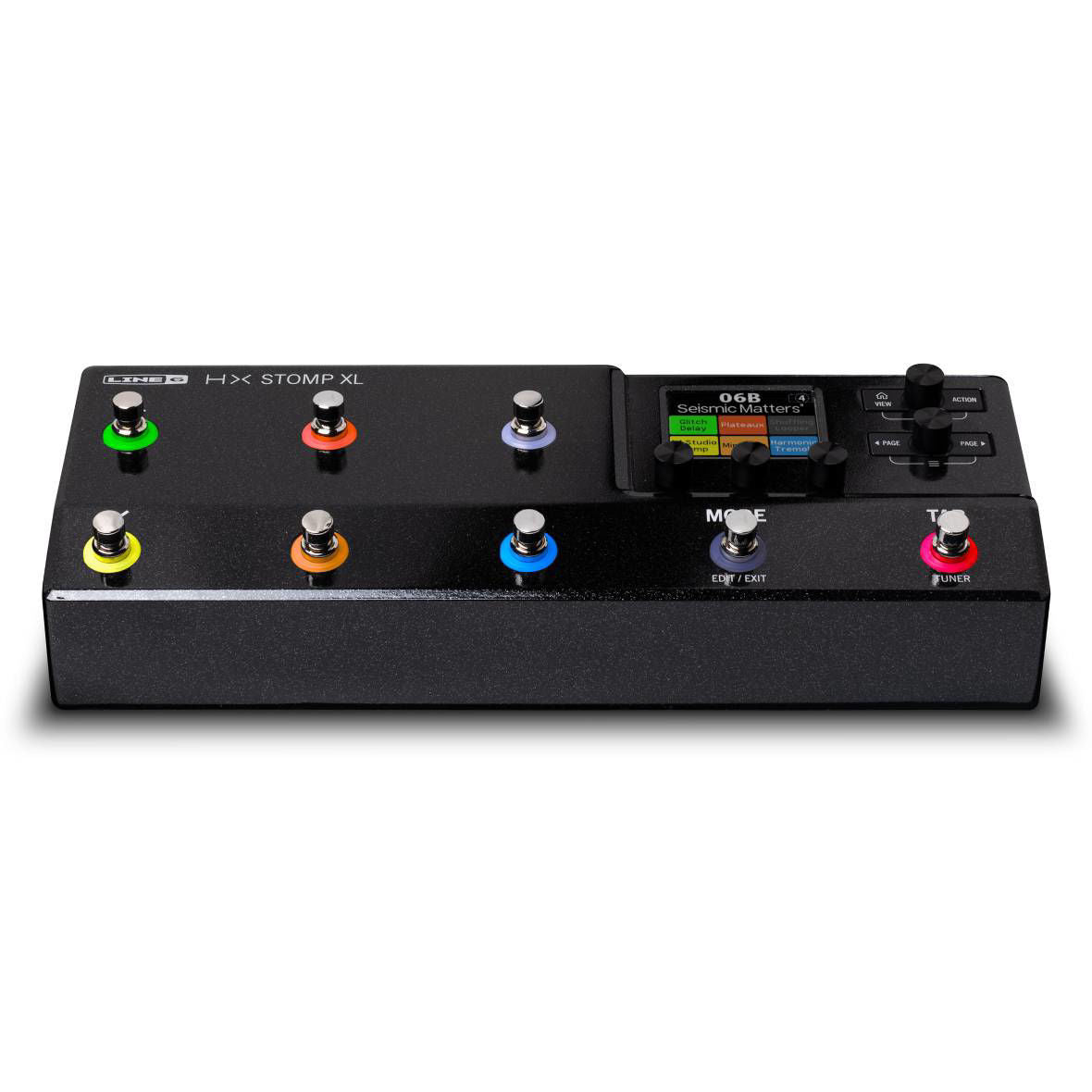 Line 6 HX-STOMP-XL Helix Stomp XL Pro Multi-Effects Processor (HXSTOMPXL)
