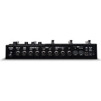 Line 6 HX-STOMP-XL Helix Stomp XL Pro multi-effects pedal with multiple knobs and footswitches on a black background.