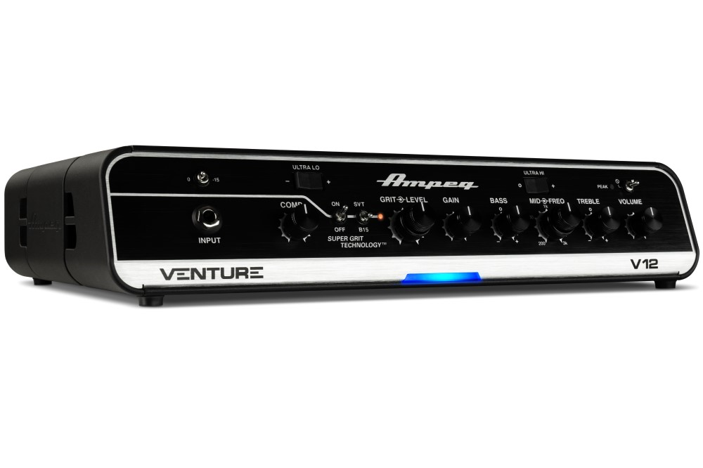 Ampeg Venture V12 1200W Compact Bass Amplifier Head