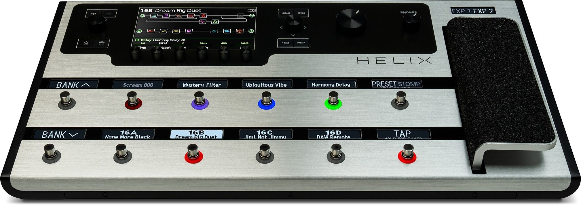 Line 6 HELIX Floor Limited Edition Platinum Flagship Amp and Effects Processor