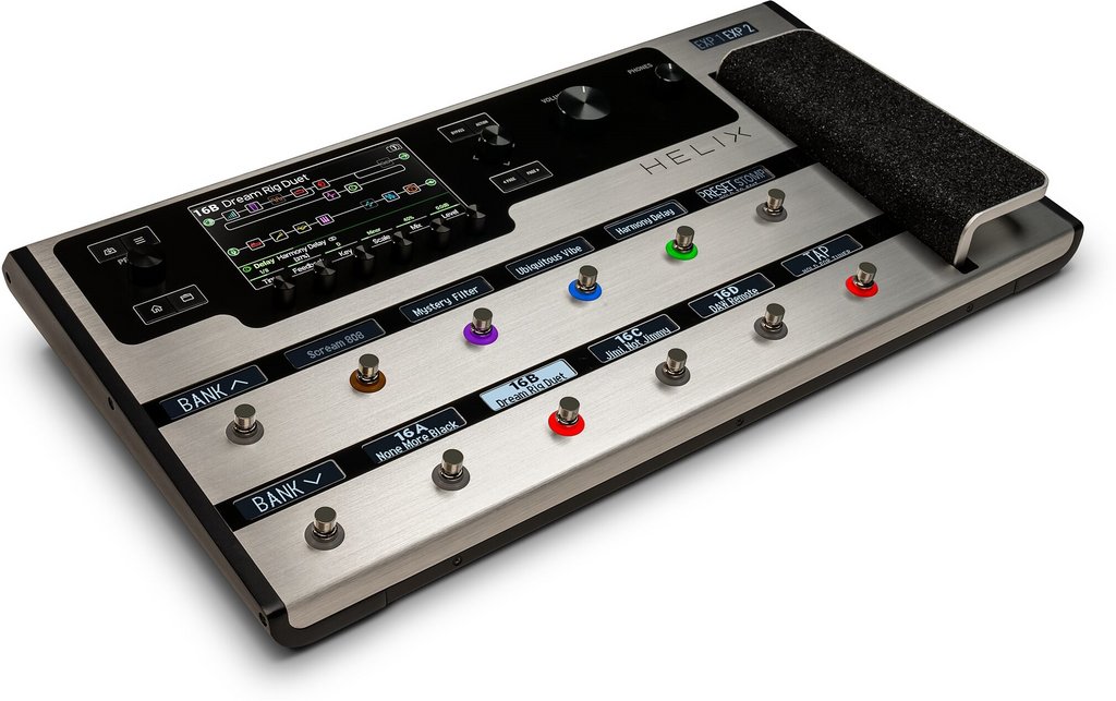 Line 6 HELIX Floor Limited Edition Platinum Flagship Amp and Effects Processor