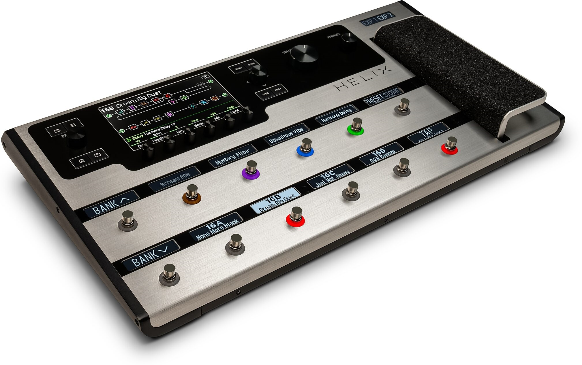 Line 6 HELIX Floor Limited Edition Platinum Flagship Amp and Effects Processor