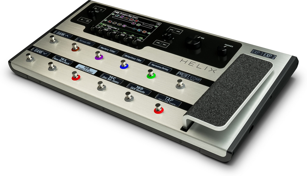 Line 6 HELIX Floor Limited Edition Platinum Flagship Amp and Effects Processor
