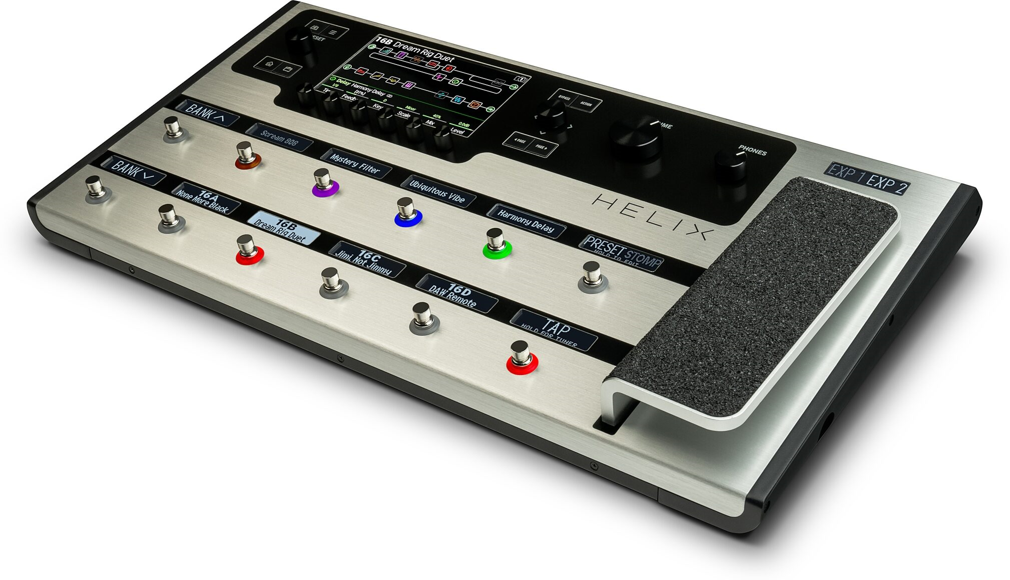 Line 6 HELIX Floor Limited Edition Platinum Flagship Amp and Effects Processor