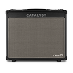 Line 6 Catalyst CX 100 guitar combo amplifier with control knobs and speaker grille, designed for electric guitar sound.