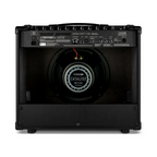 Line 6 Catalyst CX 100 guitar combo amplifier with control knobs and speaker grille, suitable for electric guitar practice and performance.