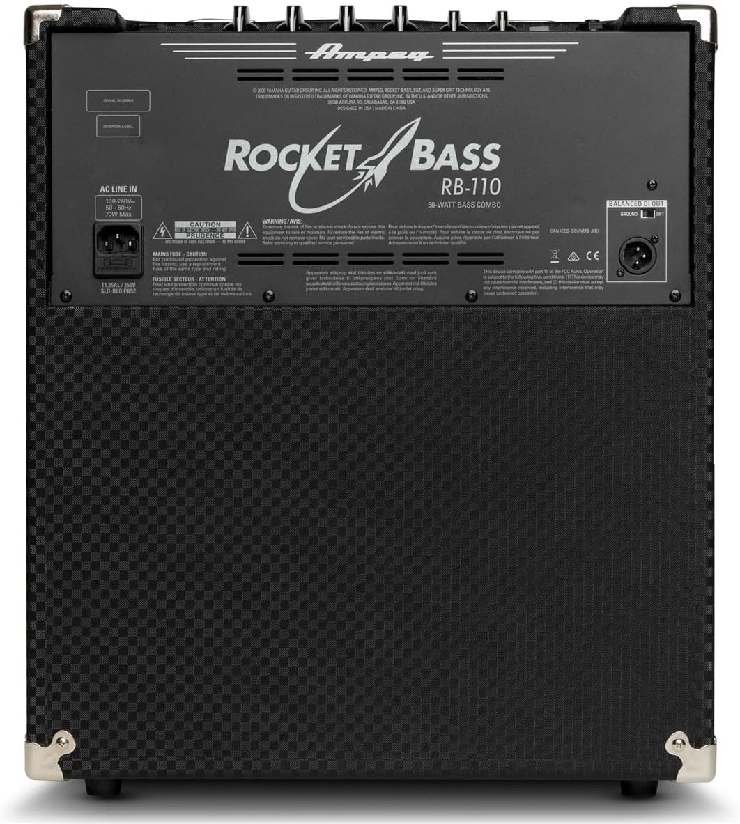 Ampeg Rocket Bass 110 - 50W 10 Speaker Bass Combo