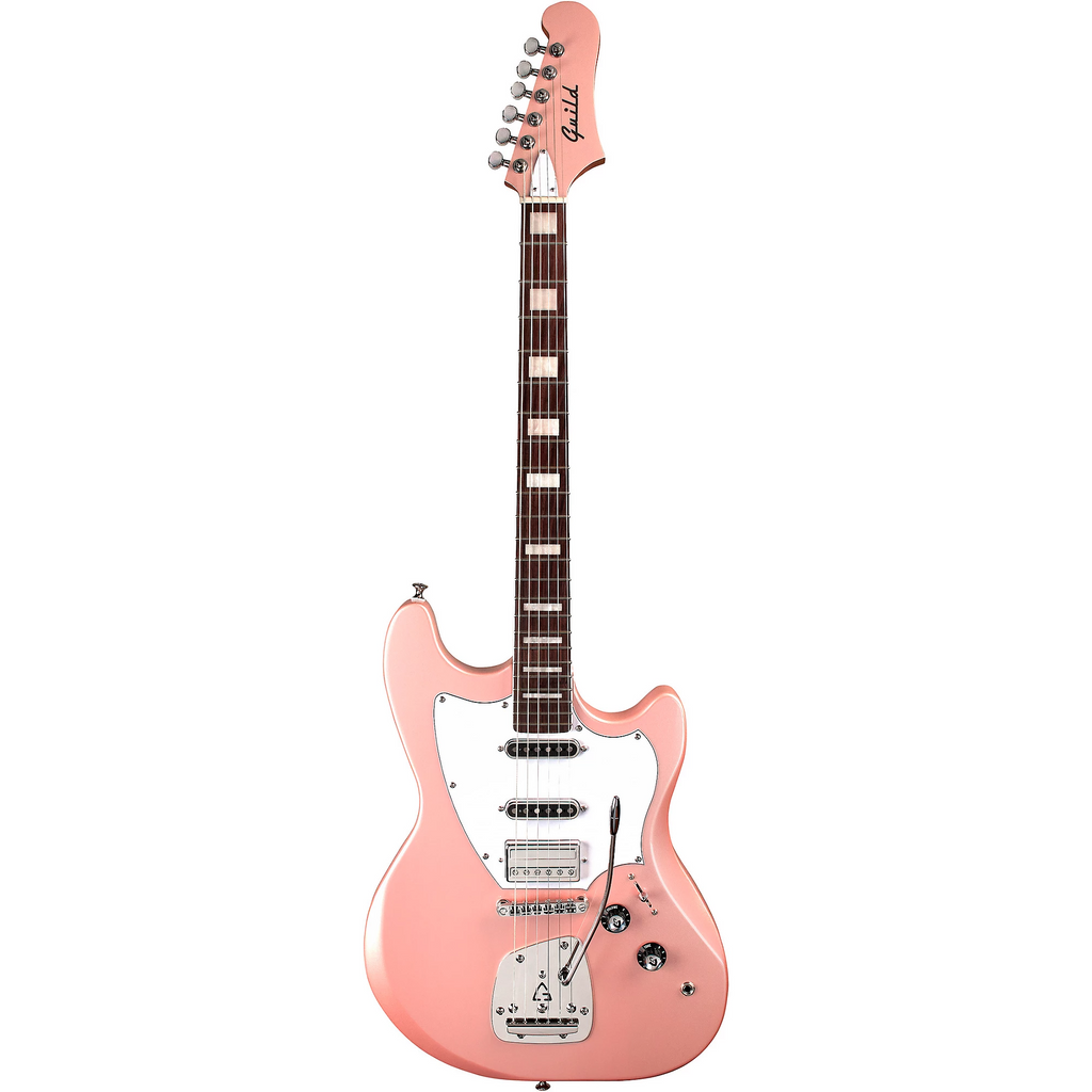 Guild Surfliner Deluxe Electric Guitar - Rose Quartz Metallis