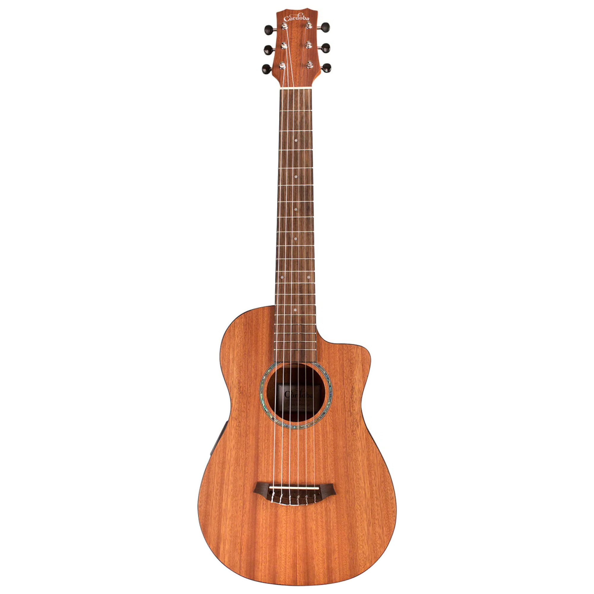 Cordoba Mini II MH-CE Mahogany Classical Guitar