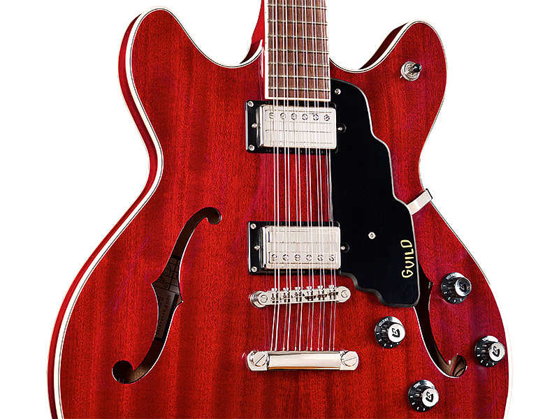 Guild Starfire I-12 Dbl Cut 12-String Electric Guitar  - Cherry