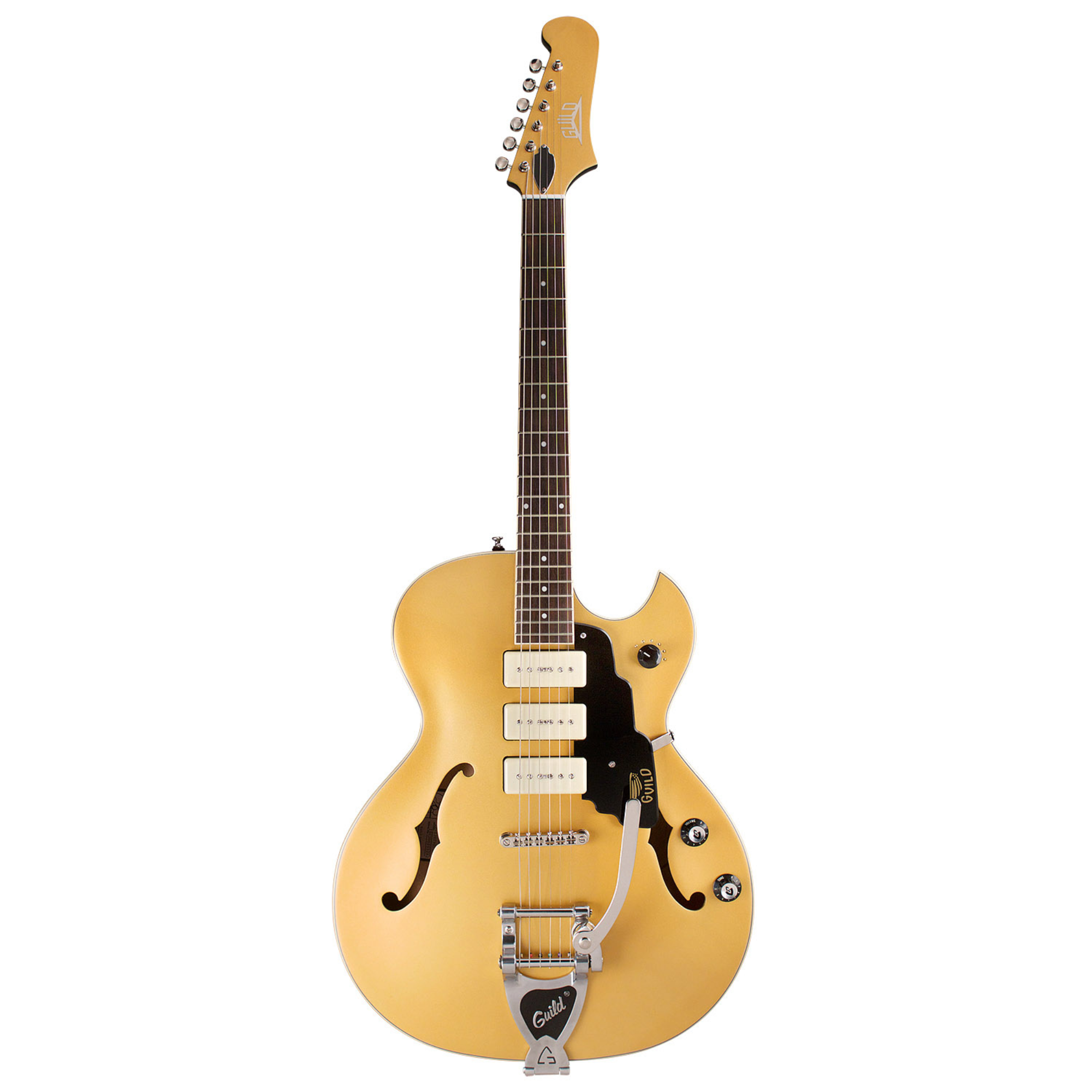 Guild Starfire I Jet 90 Electric Guitar - Satin Gold