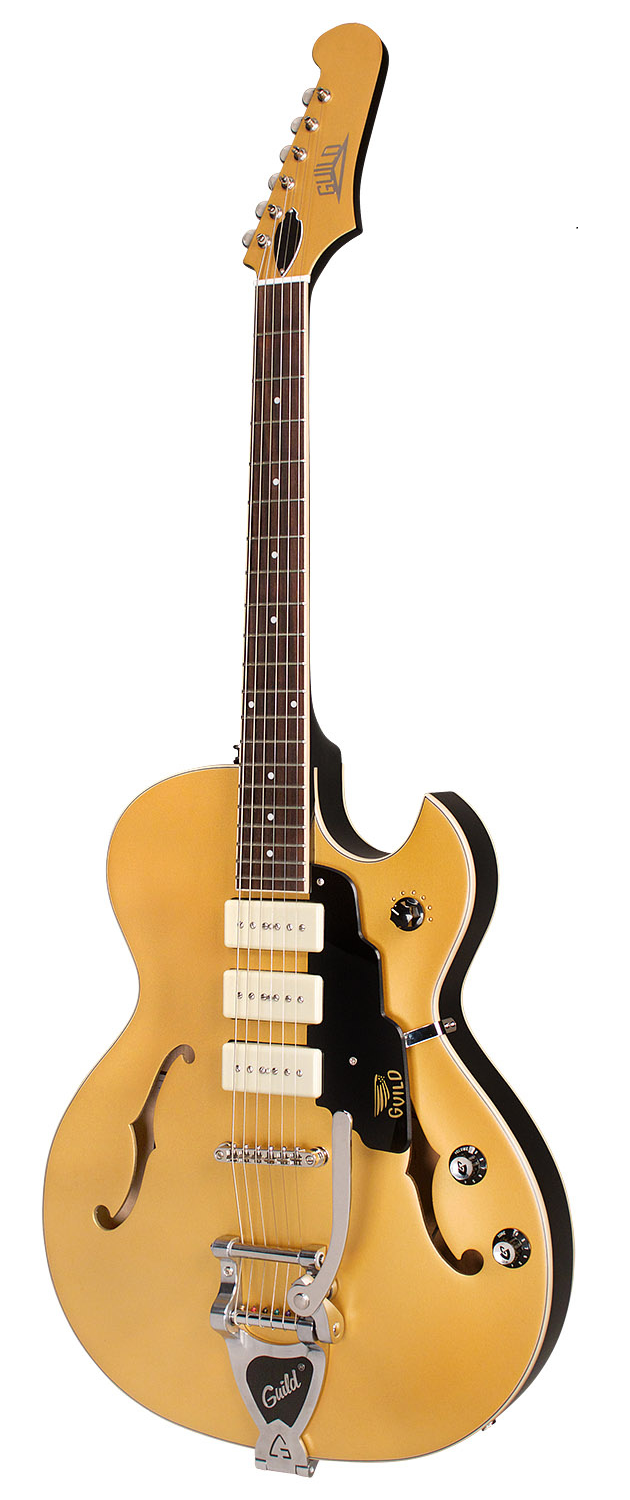 Guild Starfire I Jet 90 Electric Guitar - Satin Gold