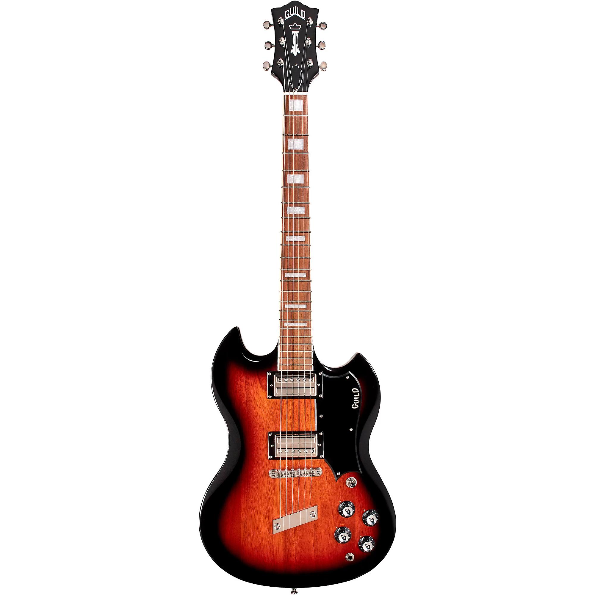 Guild Polara Deluxe Electric Guitar - Vintage Sunburst