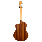 Cordoba Protege C1M-CE classical guitar with a natural wood finish, nylon strings, and cutaway body for easy access to upper frets.
