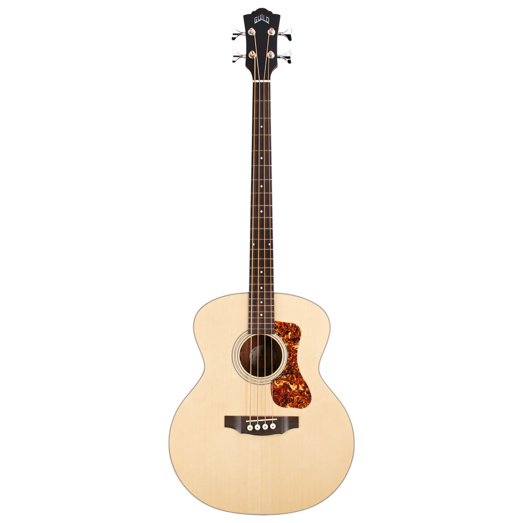 Guild B-240E Archback Acoustic Bass w/Bag - Natural