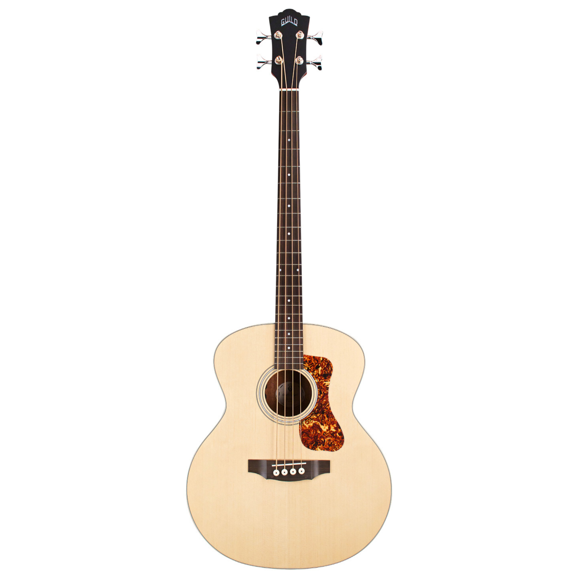 Guild B-240E Archback Acoustic Bass w/Bag - Natural